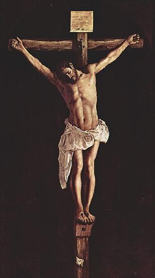 Francisco de Zurbaran Christus am Kreuz oil painting image